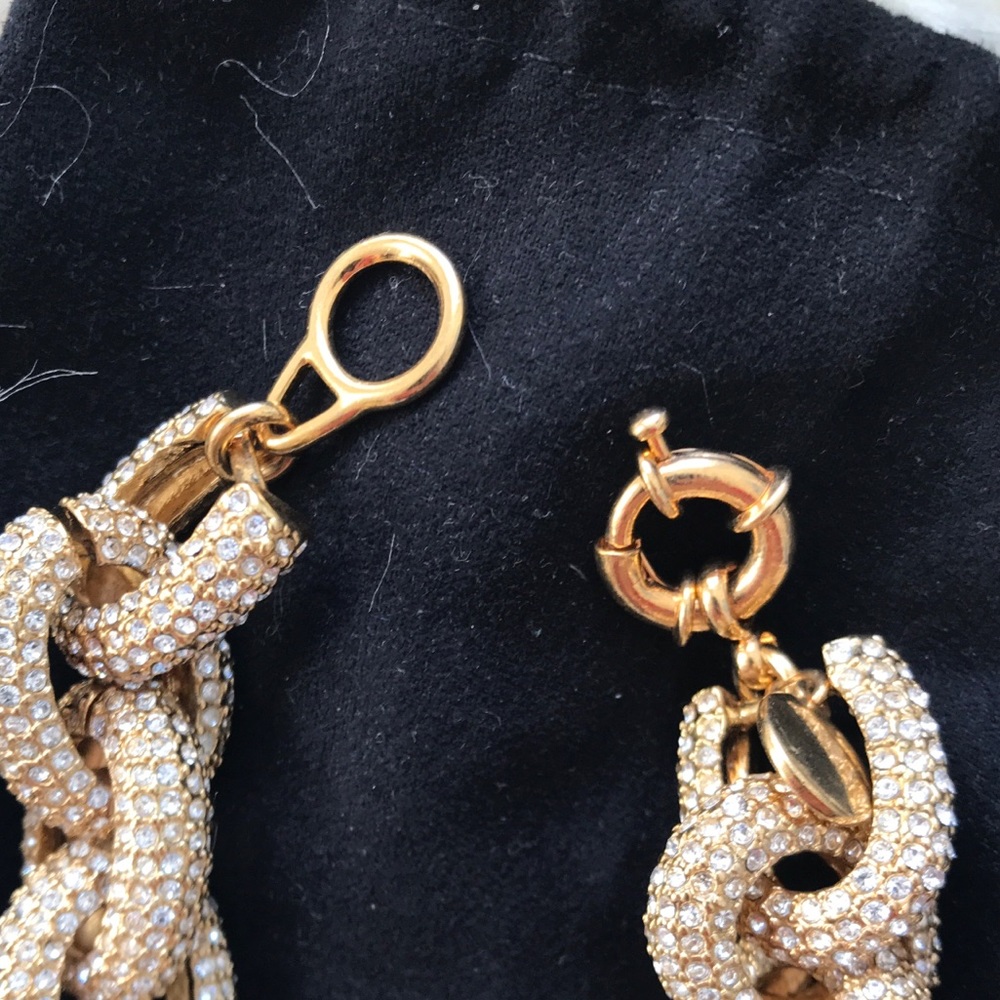 J.Crew | Classic pavé link bracelet - Picture 4 of 5